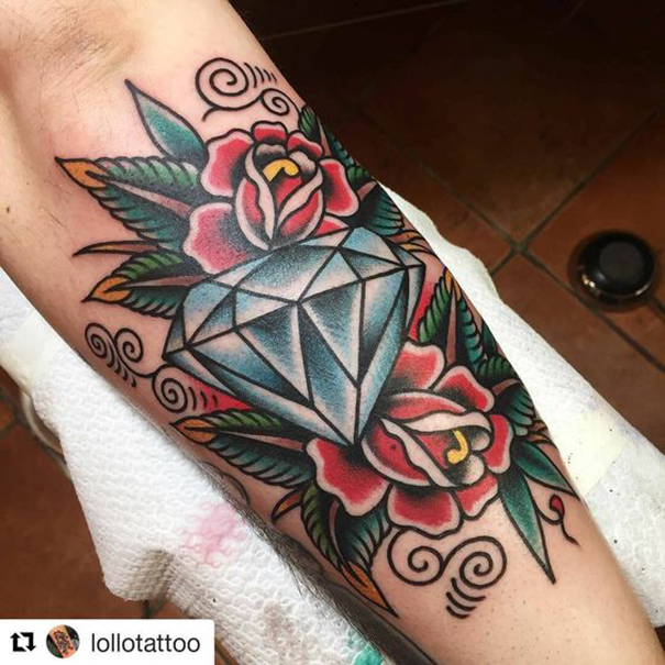 Precieless Diamond Tattoo Ideas