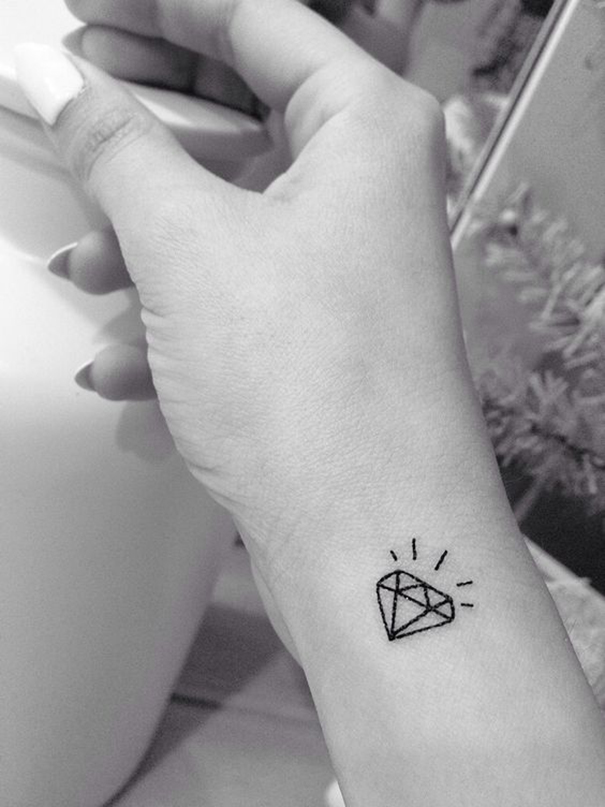 Precieless Diamond Tattoo Ideas