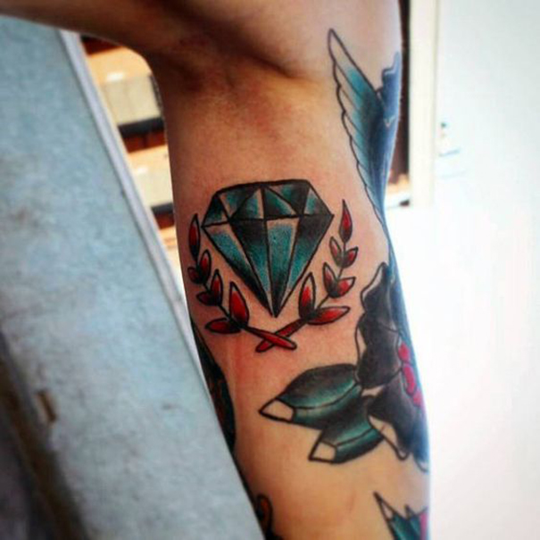Precieless Diamond Tattoo Ideas
