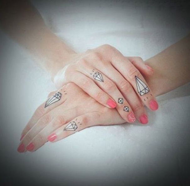 Precieless Diamond Tattoo Ideas