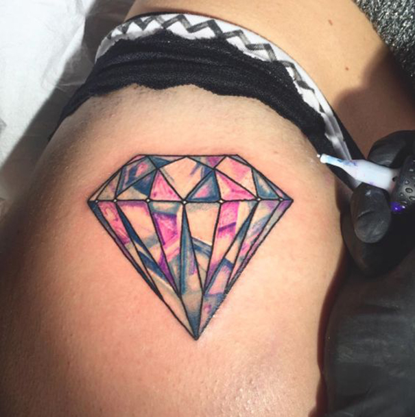 Precieless Diamond Tattoo Ideas