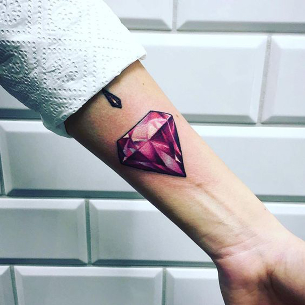 Precieless Diamond Tattoo Ideas