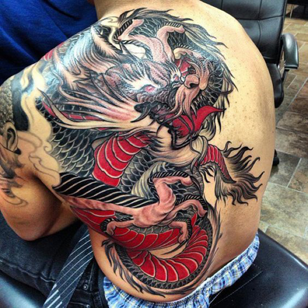 60 Fantastic Dragon Tattoos