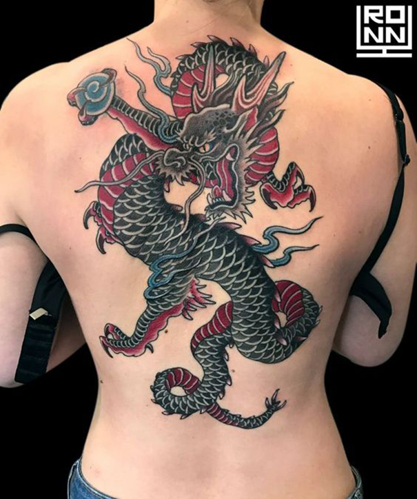 60 Fantastic Dragon Tattoos