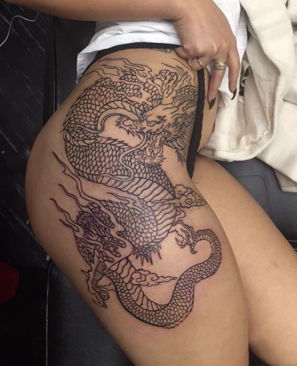 60 Fantastic Dragon Tattoos