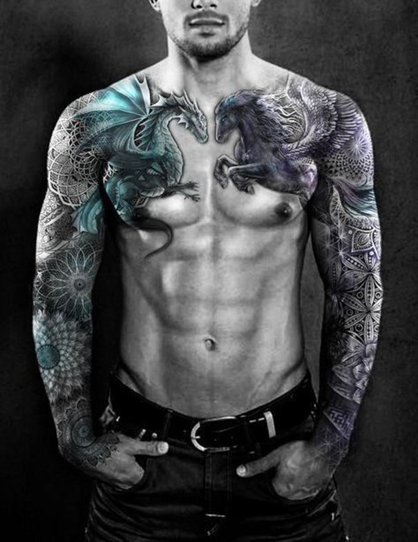 60 Fantastic Dragon Tattoos