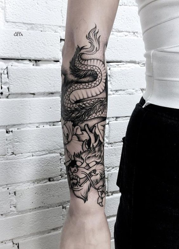 60 Fantastic Dragon Tattoos