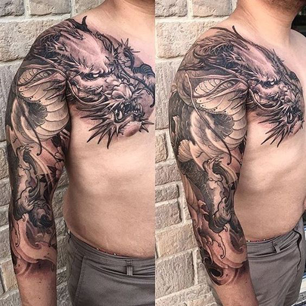 60 Fantastic Dragon Tattoos