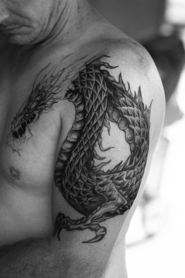 60 Fantastic Dragon Tattoos