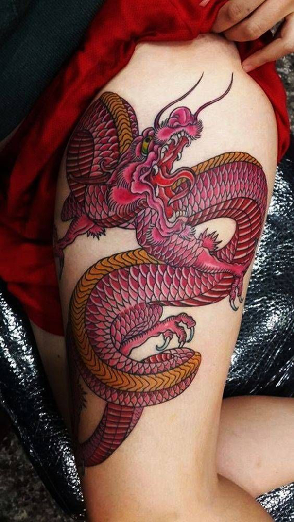 60 Fantastic Dragon Tattoos