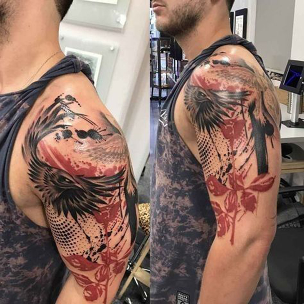 35 Impressive Raven Tattoo Ideas