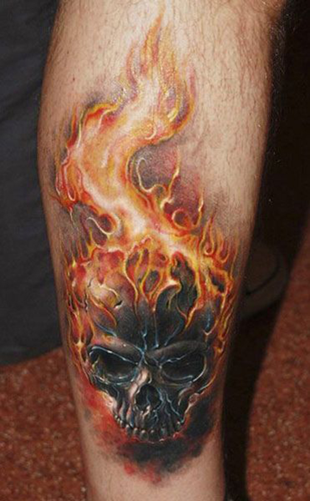 Fierce Fire Tattoo Pictures