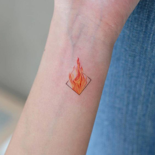Fierce Fire Tattoo Pictures