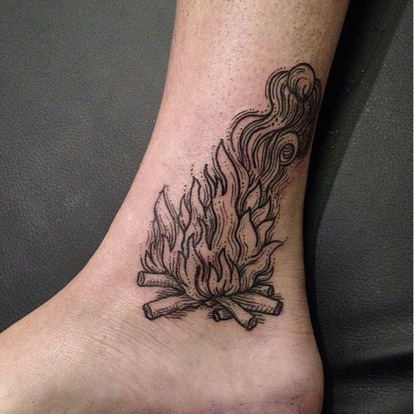 Fierce Fire Tattoo Pictures