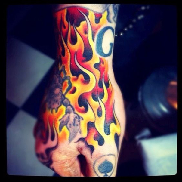 Fierce Fire Tattoo Pictures