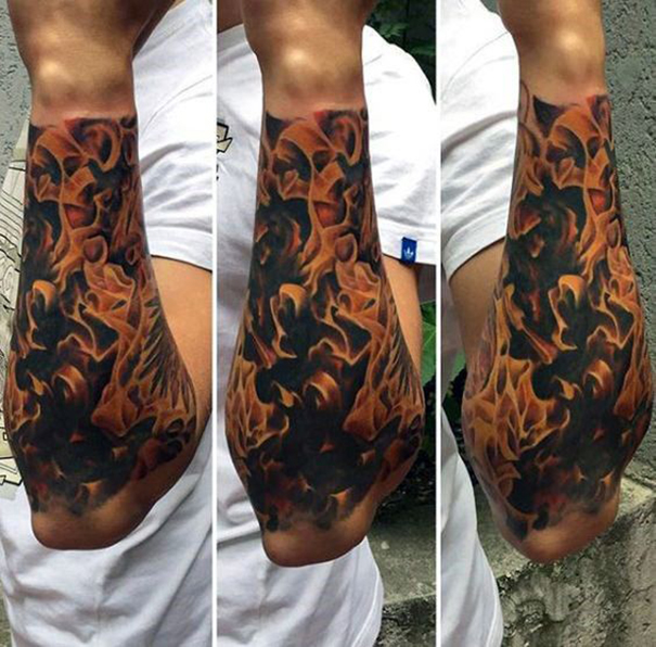 Fierce Fire Tattoo Pictures