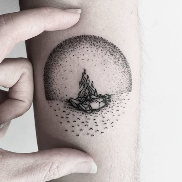 Fierce Fire Tattoo Pictures