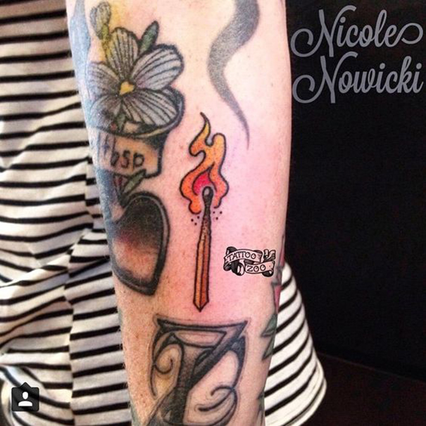 Fierce Fire Tattoo Pictures