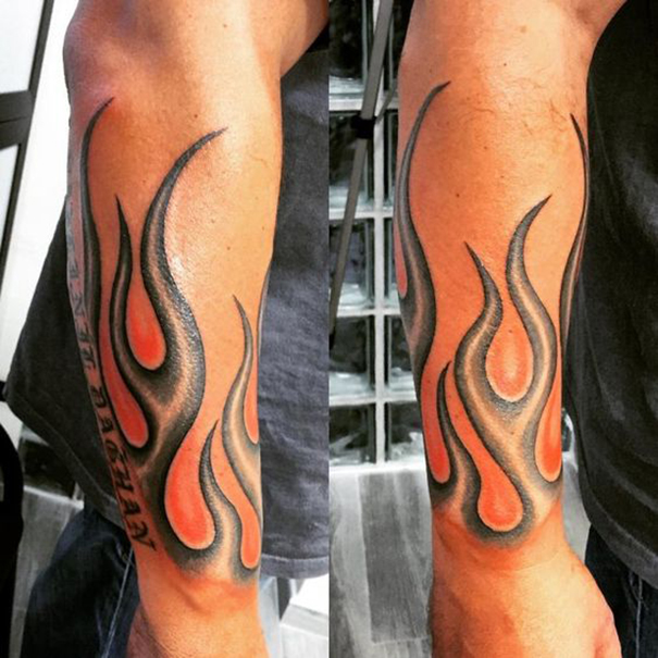 Fierce Fire Tattoo Pictures