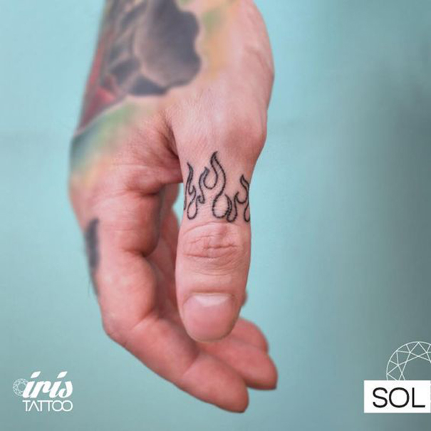 Fierce Fire Tattoo Pictures