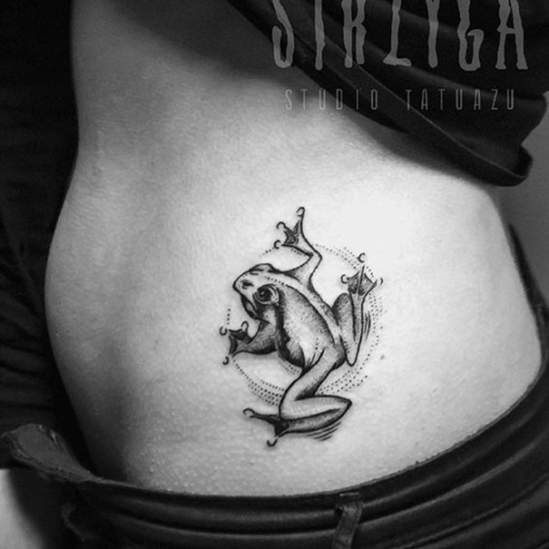 30+ Cutest Lucky Frog Tattoos 2022