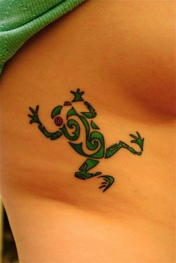 30+ Cutest Lucky Frog Tattoos 2022