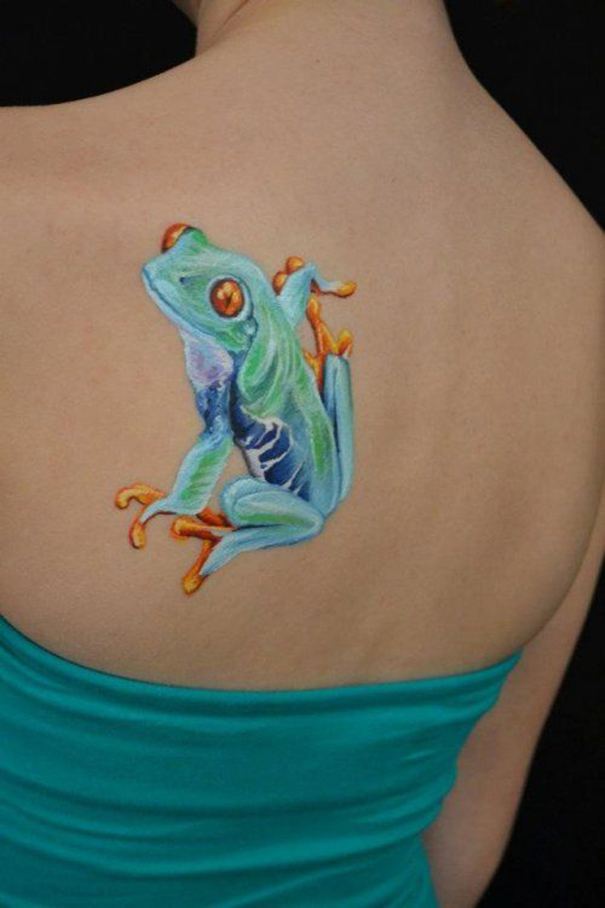 30+ Cutest Lucky Frog Tattoos 2022