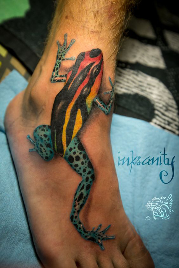 30+ Cutest Lucky Frog Tattoos 2022