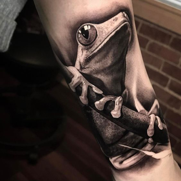 30+ Cutest Lucky Frog Tattoos 2022