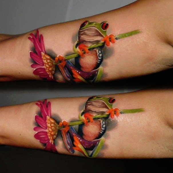 30+ Cutest Lucky Frog Tattoos 2022