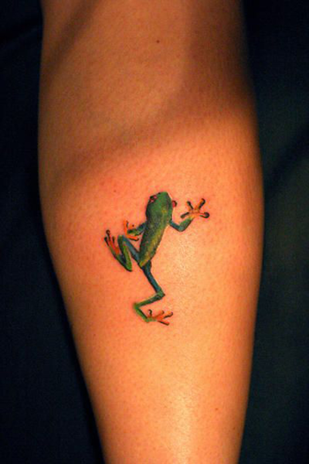 30+ Cutest Lucky Frog Tattoos 2022