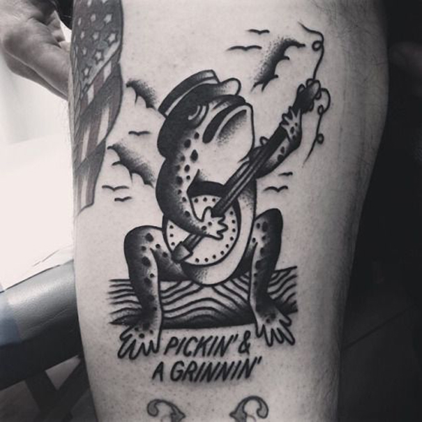 30+ Cutest Lucky Frog Tattoos 2022