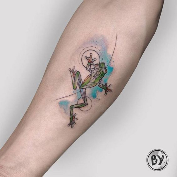 30+ Cutest Lucky Frog Tattoos 2022
