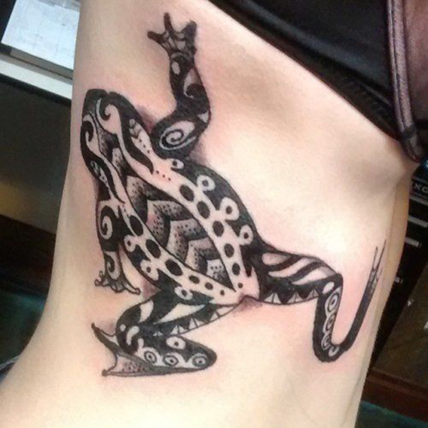 30+ Cutest Lucky Frog Tattoos 2022