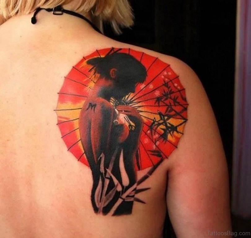 26 Outstanding Umbrella Tattoo Design Art Ideas