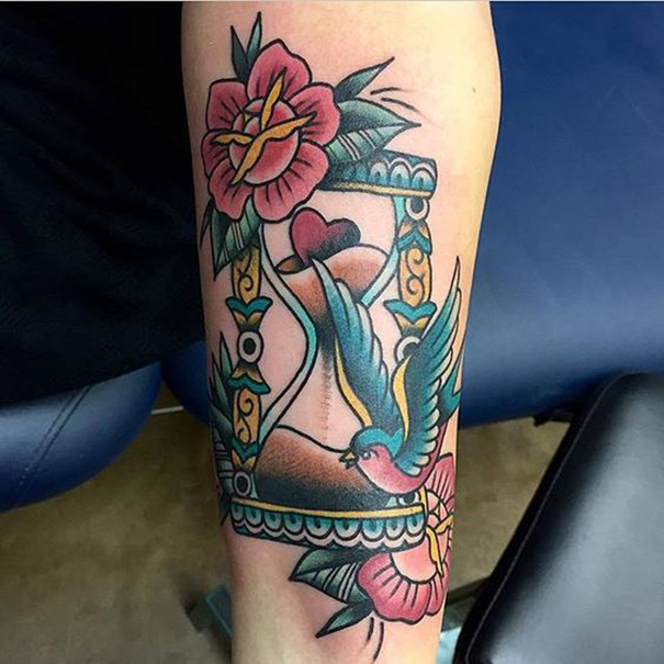Unique Hourglass Tattoo Designs 2022