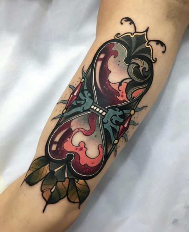 Unique Hourglass Tattoo Designs 2022