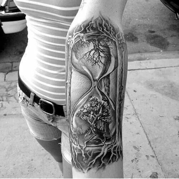 Unique Hourglass Tattoo Designs 2022