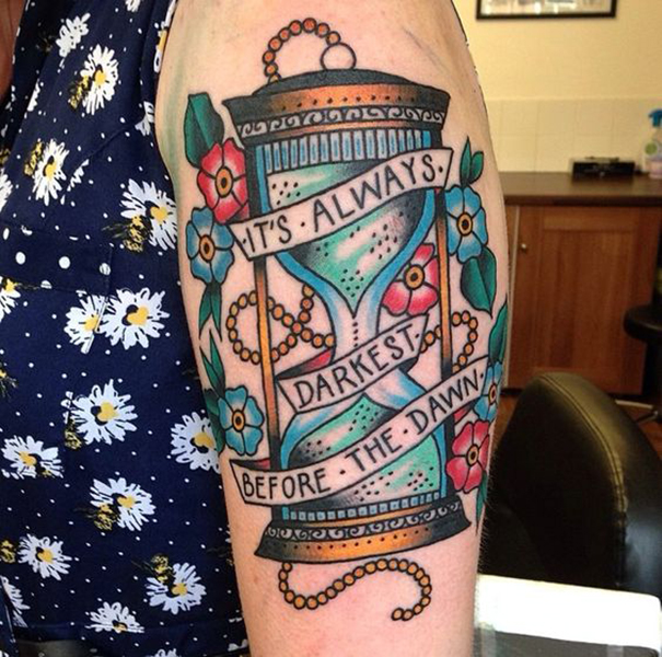 Unique Hourglass Tattoo Designs 2022