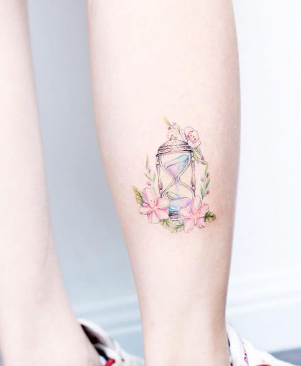 Unique Hourglass Tattoo Designs 2022