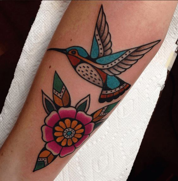 Most Popular Hummingbird Tattoo Designs & Meaning