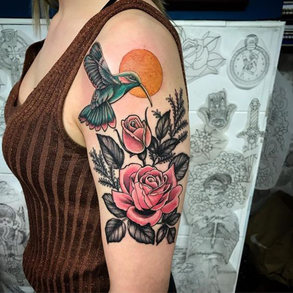 Most Popular Hummingbird Tattoo Designs & Meaning