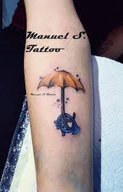 26 Outstanding Umbrella Tattoo Design Art Ideas
