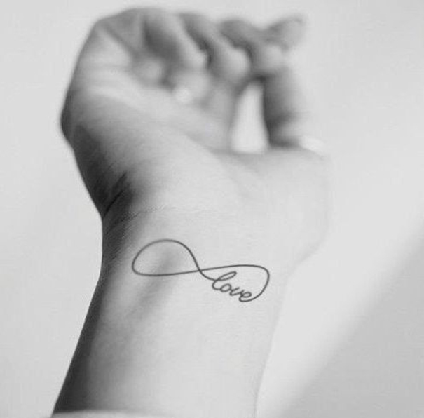 50 Romantic Infinity Sign Tattoos