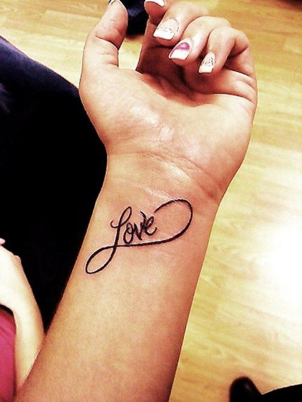 50 Romantic Infinity Sign Tattoos