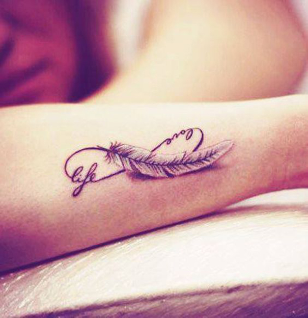 50 Romantic Infinity Sign Tattoos