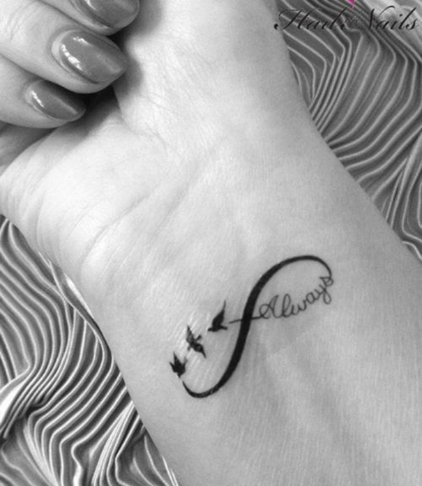 50 Romantic Infinity Sign Tattoos