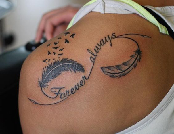 50 Romantic Infinity Sign Tattoos