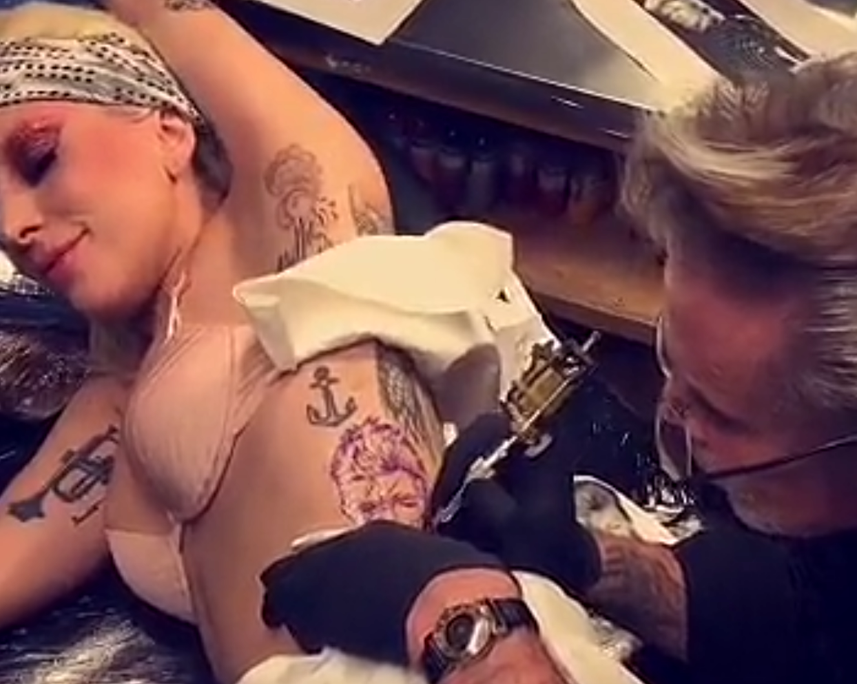 Celebrity Tattoos: Lady Gaga