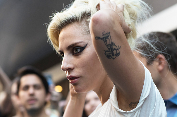 Celebrity Tattoos: Lady Gaga